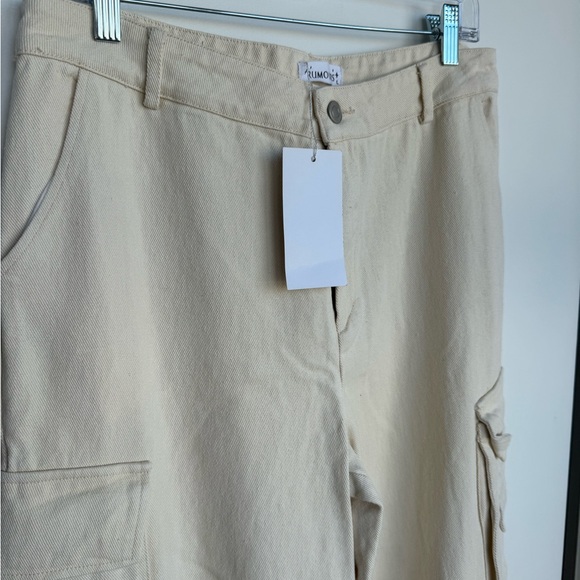 NWT Rumours union cargo pant sand size large - Picture 7 of 9